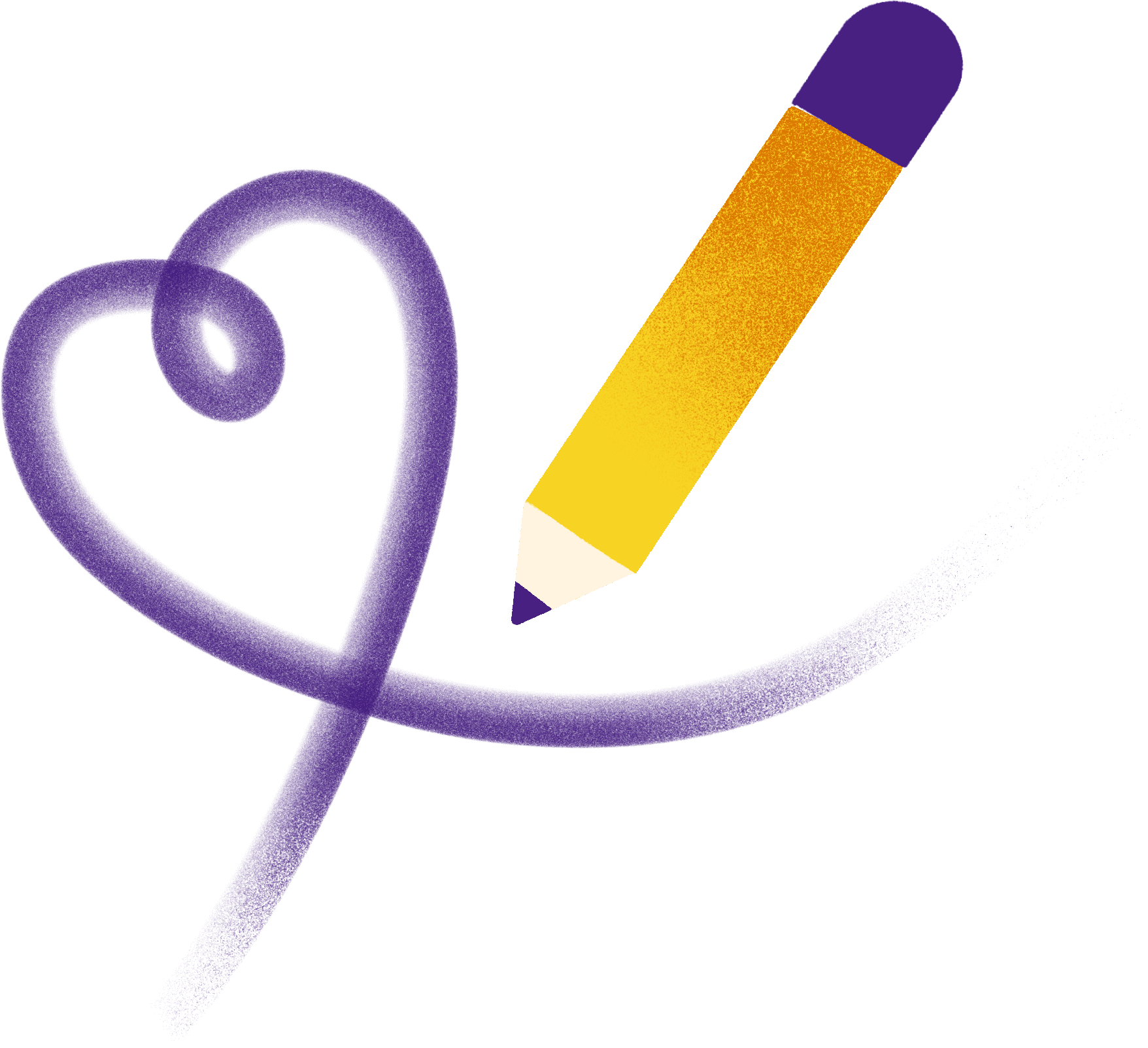 Stift mit Linie